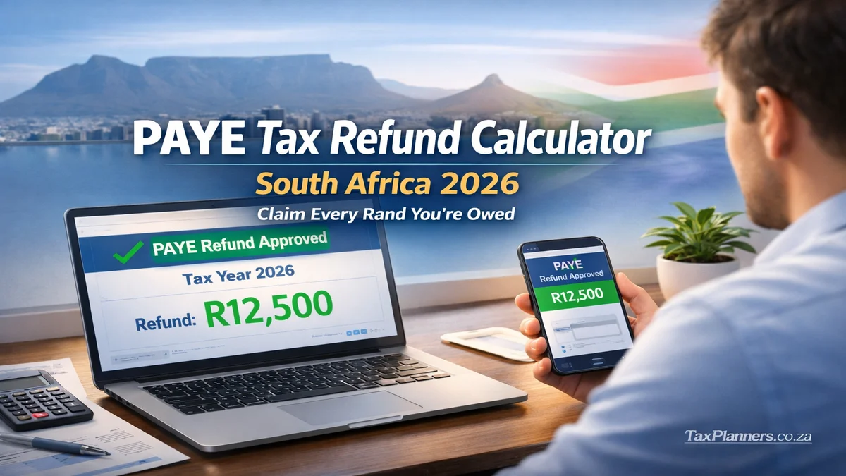 South African PAYE Tax Refund